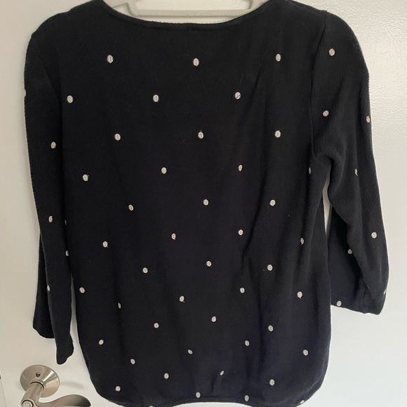 Fat Face 3/4 sleeve polka dot shirt, size 4 - Picture 5 of 5